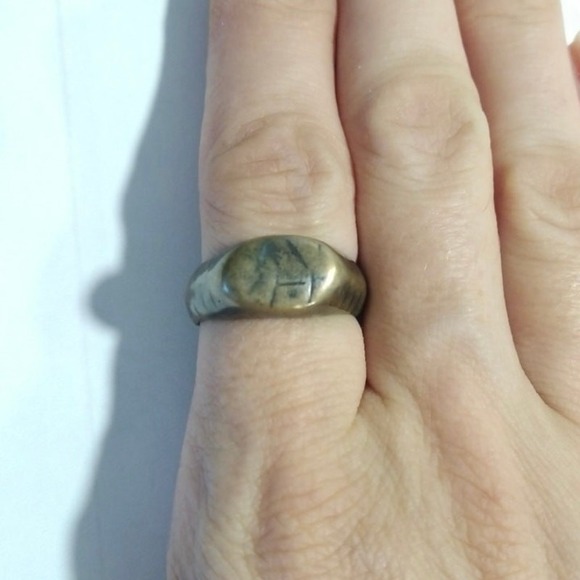 Ancient Roman Authentic Bronze Ring Unisex Man Wearable Artifact